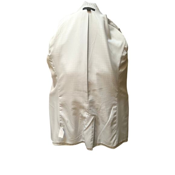 Ann Taylor Blazer Herringbone/Tweed Pattern 3/4 Length Sleeve SIZE 12 - Picture 10 of 12